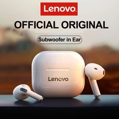 Novo original lenovo lp40 tws fone de ouvido sem fio bluetooth 5.0 dupla estéreo redução ruído baixo controle toque longa espera 230mah - loja online