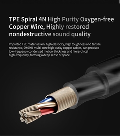 Qkz ak6 atr hd9 driver de cobre alta fidelidade esporte fones de ouvido para correr com microfone fone música - loja online