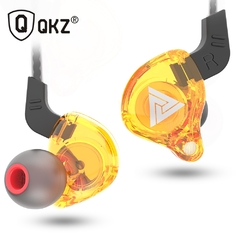 Qkz ak6 atr hd9 driver de cobre alta fidelidade esporte fones de ouvido para correr com microfone fone música - comprar online
