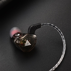 Imagem do Qkz ak6 atr hd9 driver de cobre alta fidelidade esporte fones de ouvido para correr com microfone fone música