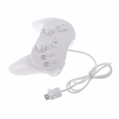 Controle classic pro para nintendo wii, joystick clássico com fio de segunda geração - loja online