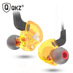 Qkz ak6 atr hd9 driver de cobre alta fidelidade esporte fones de ouvido para correr com microfone fone música