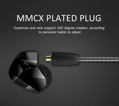 Moxpad-fone de ouvido intra-auricular profissional x9 pro, com microfone, driver dinâmico duplo, super grave, para celular, mp3 player, cabo de substituição - loja online