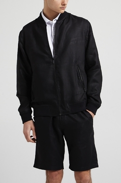 BOMBER ROCHAS LINO BLACK RO2363 - comprar online