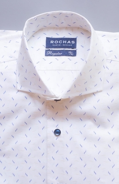 Camisa rochas 2025 slim fit