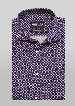 Camisa Rochas Red Blue RCH204