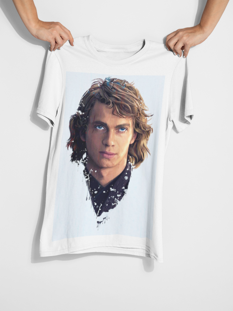 Camiseta personagens Guerra nas Estrelas Anakin Skywalker