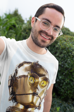 Camiseta Personagens Guerra nas Estrelas C3PO na internet