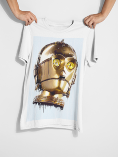 Camiseta Personagens Guerra nas Estrelas C3PO - comprar online