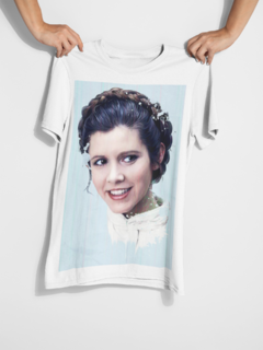 Camiseta Personagens Guerra nas Estrelas Princesa Leia Organa - comprar online