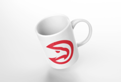 Caneca Atlanta Hawks mod 1