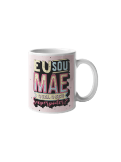 Caneca Dia das Mães Porcelana Branca mod4 - comprar online