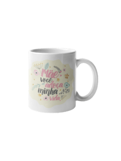 Caneca Dia das Mães Porcelana Branca mod5 - comprar online