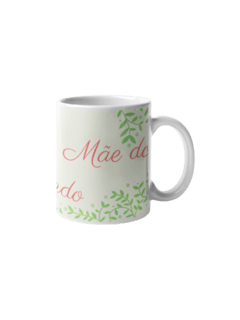 Caneca Dia das Mães Porcelana Branca mod8 - comprar online