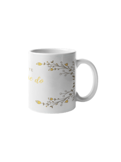 Caneca Dia das Mães Porcelana Branca mod9 - comprar online