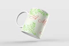 Caneca Dia das Mães Porcelana Branca mod8