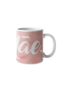 Caneca Dia das Mães Porcelana Branca mod2 - comprar online