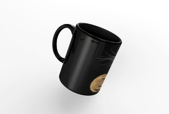 Caneca Gatos Preta MOD14 - comprar online