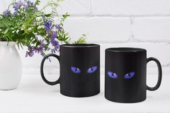 Caneca Gatos Preta MOD22 - comprar online