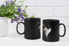 Caneca Gatos Preta MOD16 na internet