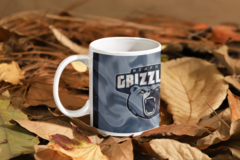 Caneca Memphis Grizzlies mod 6 na internet