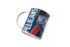 Caneca New Orleans Pelicans mod 6 - comprar online