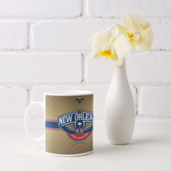 Caneca New Orleans Pelicans mod 2 na internet