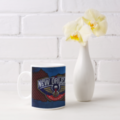 Caneca New Orleans Pelicans mod 5 na internet