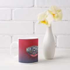 Caneca New Orleans Pelicans mod 7 na internet