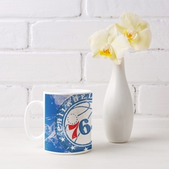 Caneca Philadelphia 76ers mod 3 na internet