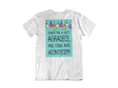 Camisa Mensagens Motivacionais Branca mod42