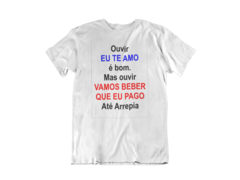 Camisa Mensagens Motivacionais Branca mod71