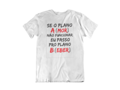 Camisa Mensagens Motivacionais Branca mod74