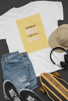 Camisa Mensagens Motivacionais Branca mod11 na internet