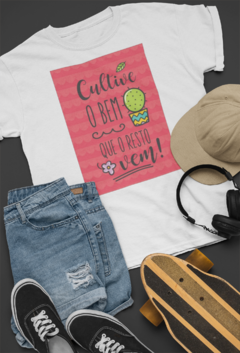 Camisa Mensagens Motivacionais Branca mod12 na internet