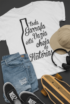 Camisa Mensagens Motivacionais Branca mod47 na internet