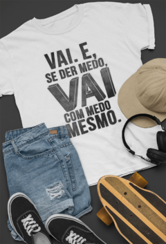 Camisa Mensagens Motivacionais Branca mod50 na internet