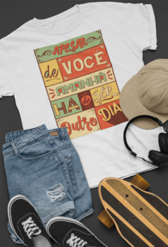 Camisa Mensagens Motivacionais Branca mod56 na internet