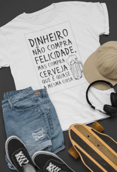 Camisa Mensagens Motivacionais Branca mod64 na internet