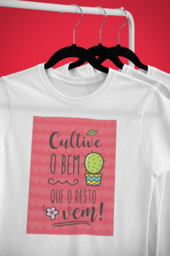 Camisa Mensagens Motivacionais Branca mod12 - comprar online