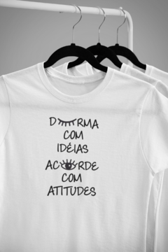 Camisa Mensagens Motivacionais Branca mod15 - comprar online