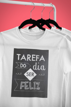 Camisa Mensagens Motivacionais Branca mod48 - comprar online