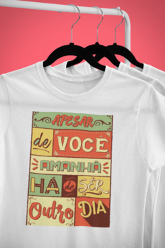 Camisa Mensagens Motivacionais Branca mod56 - comprar online