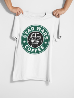 Camisa StarWars Darth Vader Coffe Branca - comprar online