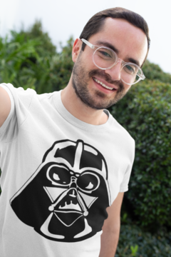 Camisa StarWars Darth Vader Branca na internet