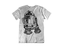 Camisa StarWars R2D2 Branca