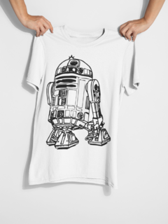 Camisa StarWars R2D2 Branca - comprar online