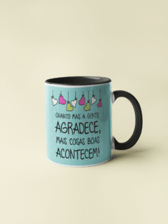 Caneca Mensagem Preta MOD12