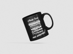 Caneca Mensagem Preta MOD018 - comprar online