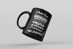 Caneca Mensagem Preta MOD018 na internet